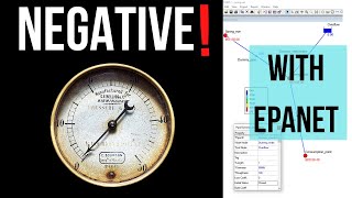 How to solve negative pressure error in EPANET [upl. by Eissat]