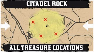 All Citadel Rock treasure Map location [upl. by Rehpotisrhc]