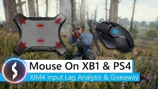 Mouse on XB1 amp PS4 XIM4 Input Lag Analysis and Giveaway [upl. by Ahsauqal]