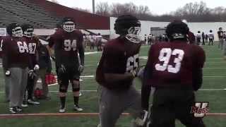 UMass Spring Football 2014 Day 14  Spring Game Preview [upl. by Etteloc]