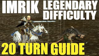 Imrik Legendary Difficulty First 20 Turn Guide [upl. by Pembrook]