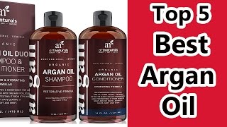 Top 5 Best Argan Oil Reviews  Best Shampoo For Dry Hair [upl. by Hershell155]