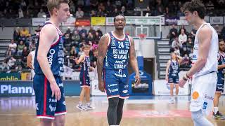 Adecco player of the game vs Borås Basket Ed Polite [upl. by Rafa]