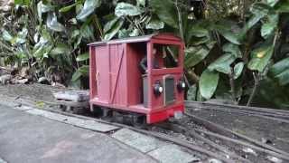 Peckforton Light Railway  PW railcar now with Alan Bond digital sound [upl. by Ronen]