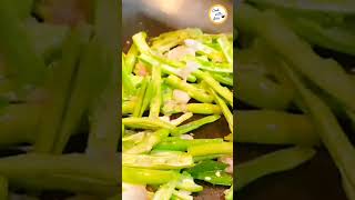 බෝංචි කොළ පාටට රසට හදමු  Green beans curry by Cook with Ashi ❤️ shorts [upl. by Arihs829]