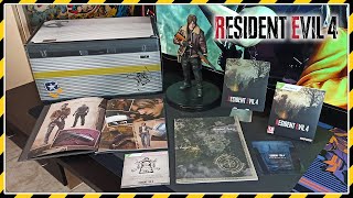 📦 Unboxing Así es la Épica Edición Coleccionista de quotResident Evil 4 Remakequot 😲 residentevil4remake [upl. by Zephan]