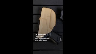 Did you know the Tactical Walls QLS holster can be used in 4 unique orientations to fit your needs [upl. by Hecht]