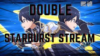 Sword Art Online Unleash Blading  Double Starburst Stream 200 incarnation [upl. by Fowkes]