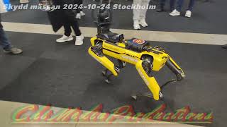 Boston Dynamics robot dog SAR Sweden [upl. by Hakim]