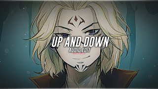 up and down ﹙doja cat﹚  audio edit [upl. by Quiteris]