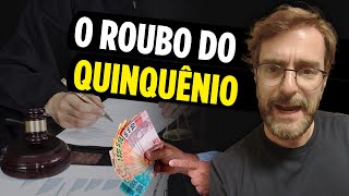 O roubo do QUINQUÊNIO [upl. by Rednaxela]