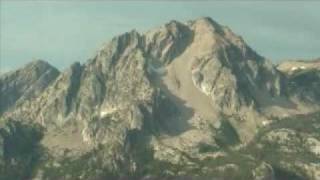 Flying over the Sawtooth Mountains [upl. by Kingston]