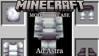 Ad Astra  Minecraft Mod Showcase [upl. by Rorie715]