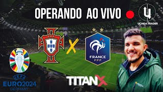 EUROCOPA 2024 PORTUGAL X FRANÇA QUARTAS AO VIVO TRADER ESPORTIVO PROFISSIONAL [upl. by Pederson]