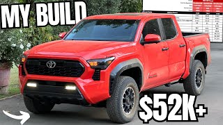 Update On My 2024 Toyota Tacoma Build Date  Package Pricing [upl. by Esbensen]