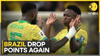 Brazil Held By Uruguay In World Cup Qualifiers  World News  WION [upl. by Tran]