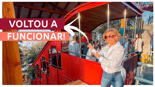 Subindo o Cerro San Cristóbal de FUNICULAR e descendo de TELEFÉRICO  Imperdível em Santiago [upl. by Sims]