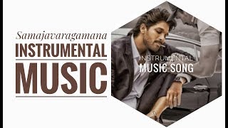 Samajavaragamana Instrumental Violin Cover 2019 [upl. by Rhtaeh]