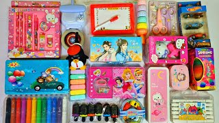 New mix stationery collection  password pencil box erasers highlighter stationery organiser pen [upl. by Arimaj]