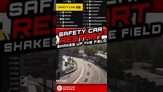 Safety Car restarts shakes up the field 🫨CreatorSeries EA EASports [upl. by Burta]