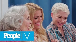 Katie Holmes amp Michelle Williams Discover The Dawson Crying Meme For The First Time  PeopleTV [upl. by Fredkin]