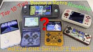 Top 10 Tips for Buying a Retro Hand Held [upl. by Ynnot]