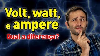 Qual a diferença entre volt watt e ampere ManualMaker Aula 2 Vídeo 1 [upl. by Asiluj168]