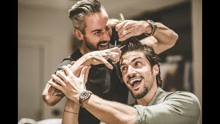 MARIANO DI VAIO HAIR STYLE TUTORIAL 2018  MESSY HAIRCUT FOR MEN [upl. by Palecek380]