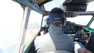 Bomber Camp 2024 B17 Cockpit View [upl. by Anawyt]