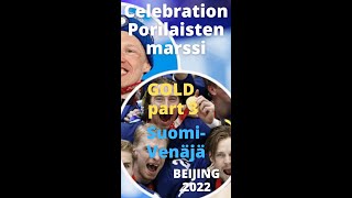 Beijing 2022 ICE HOCKEY FinlandRussia PART 3 Suomi  Venäjä Porilaisten marssi [upl. by Marika]