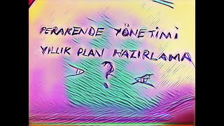 Perakende  Mağazacılıkta yıllık plan nasıl hazırlanır [upl. by Spillihp]