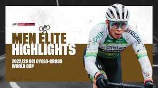 Men Elite Highlights  RD 7 Hulst NED  202223 UCI CX World Cup [upl. by Lil918]