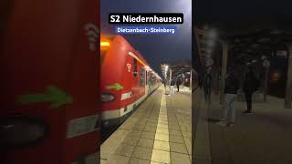 DietzenbachSteinberg Einfahrt BR423S2➡️Niedernhausen br423 sbahn shorts [upl. by Sachsse483]