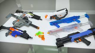 Shooting Stuff with TactiCool Nerf Blasters  Episode 3 [upl. by Aissatsana]