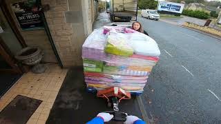 GIRLS HELPED ME  PET FOOD SHOP  DELIVERY SERVICE  HGV CLASS 2 DRIVER IN UK POV [upl. by Colleen]