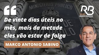 Sabino comenta sobre a licença compensatória do Ministério Público [upl. by Ettessil671]