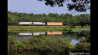 DelawareLackawanna PO74 amp PO75 Along The Pocono Main  71424 [upl. by Ebarta]