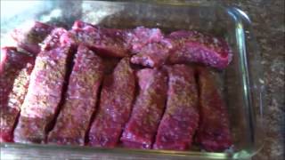 Making Biltong  Delicious cured meat [upl. by Enyale]