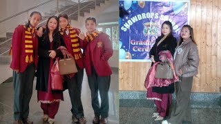 Choriko Schoolma  Snowdrops School  Graduation Day Celebration Theyo So Gayera Aako  vlog [upl. by Welton]