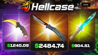 HELLCASE 5000 KASA SAVAŞI KATLATTI Hellcase Promo Code giveaway [upl. by Ydnahs292]