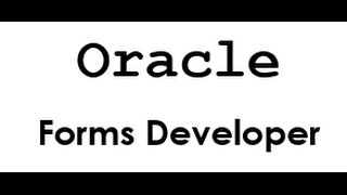 Oracle forms developing part 9avi [upl. by Cai587]