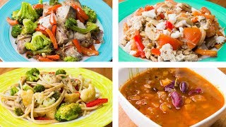 4 Healthy Dinner Recipes For Weight Loss Easy Dinner Recipes [upl. by Adnomar]