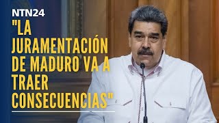 quotLa juramentación de Maduro frente a su AN el 10 de enero de 2025 va a traer consecuenciasquot [upl. by Ottie331]