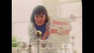 Australian Pampers nappies TV commercial ad 1991 [upl. by Ohploda]