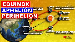 what is equinox aphelion and perihelion [upl. by Riabuz470]