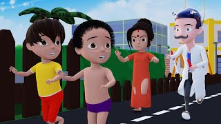 Pagal Bittu Sittu  Bittu or Remote wala Dinosaur  Bittu Sittu Toons  Pagal Beta  Cartoon Comedy [upl. by Erreipnaej]