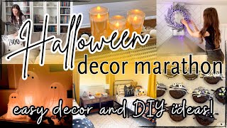 FALL HALLOWEEN DECORATE WITH ME 2024 HALLOWEEN DIY DECORATION INSPIRATION [upl. by Eatnohs]