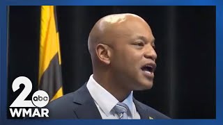 Governor Wes Moore signs executive order increasing climate goals [upl. by Yelda]