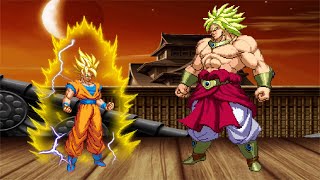 SON GOKU VS BROLY [upl. by Loresz]