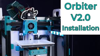 Orbiter V20 Extruder Install and Tests  Voron V01 Upgrade [upl. by Eal]